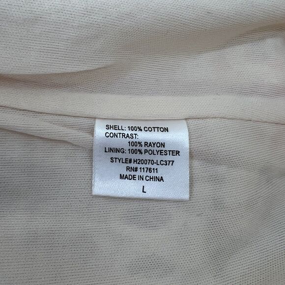 Potter's Pot Creme Crochet Lace Cropped Boxy Top Lace Skirt Boho Large‎ - Picture 12 of 12